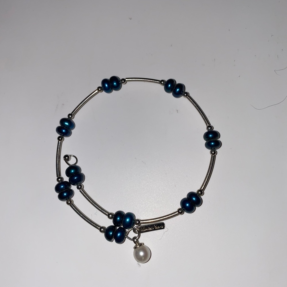 Stackable Pearl Wrap Bracelet - image 4